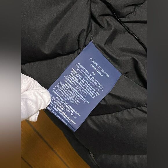 Herno Gore Fitted Windstopper Down Puffer Jacket size 40/us size 4 - Picture 8 of 13